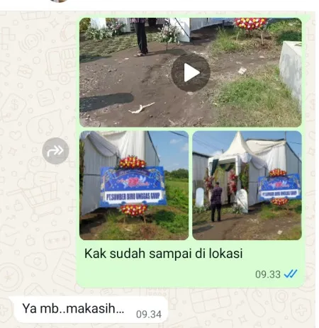 Pengiriman Karangan Bunga Bekasi Cyber Park